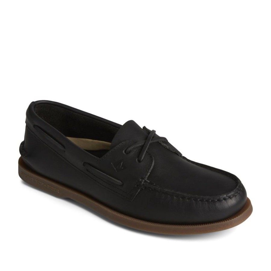 Men'S Shoes Sperry | Sperry Men'S A/O 2-Eye Cross Lace In Black