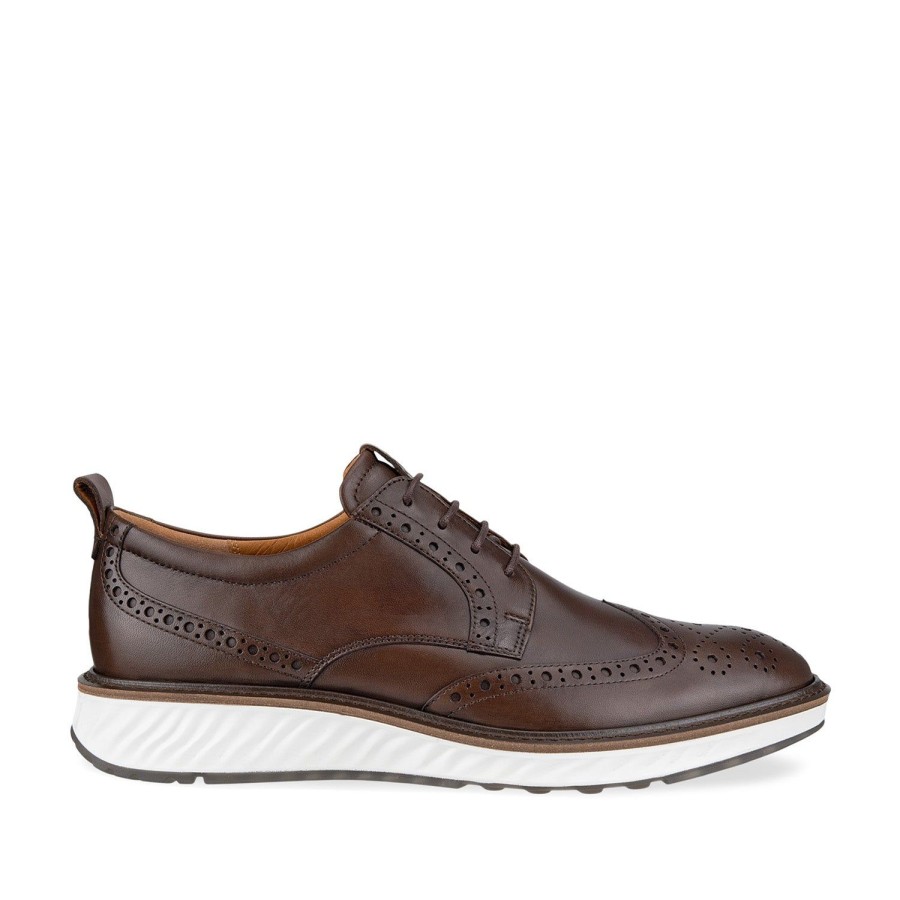 Men'S Shoes ECCO | Ecco Men'S St.1 Hybrid In Cocoa Brown