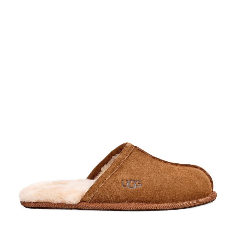 Men'S Shoes UGG | Ugg Men'S Scuff In Chestnut