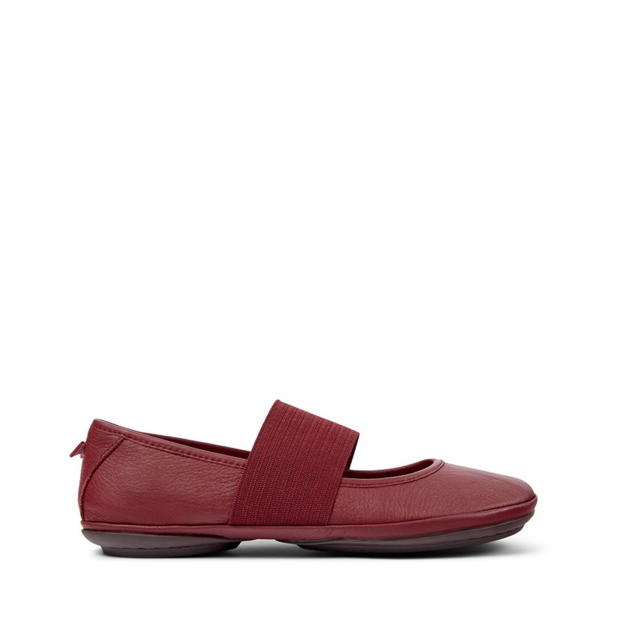 Women'S Shoes CAMPER | Camper Women'S Right Nina In Burgundy