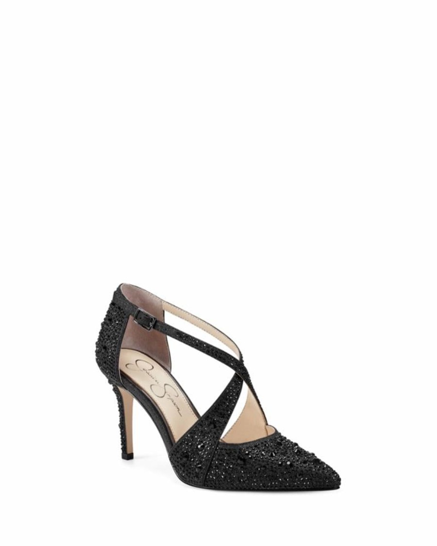 Women'S Shoes Jessica Simpson | Jessica Simpson Women'S Accile Black M