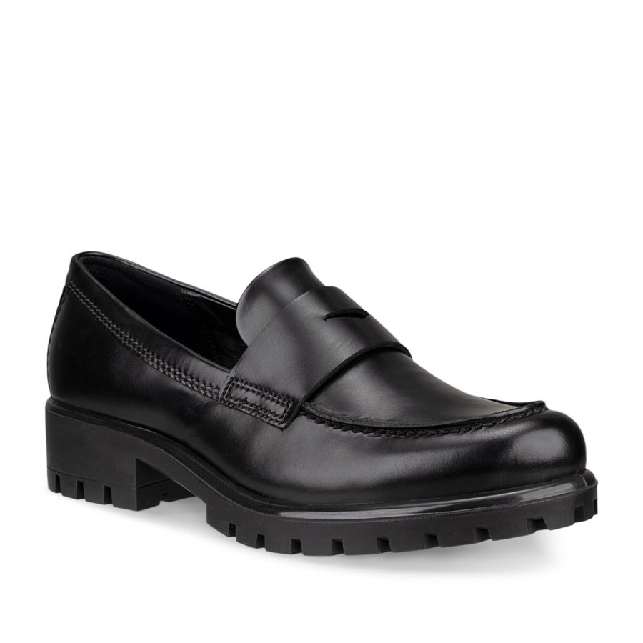 Women'S Shoes ECCO | Ecco Women'S Modtray Loafer In Black