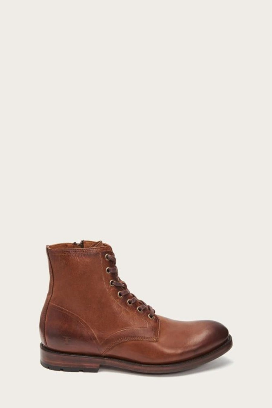 Men'S Shoes Frye Mens | Frye S Men'S 80193 Bowery Lace Up Brown M