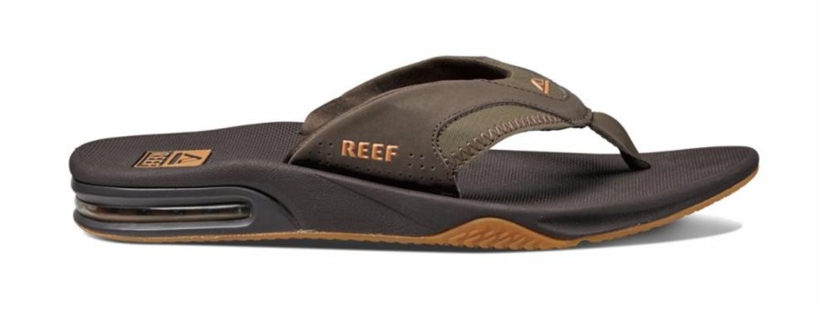 Men'S Shoes Reef Men | Reef Men'S Fanning Brown M