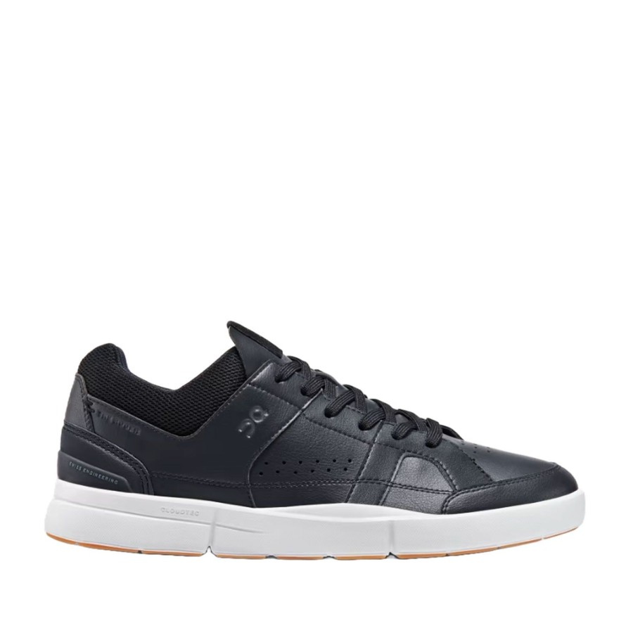 Men'S Shoes ON RUNNING | On Running Men'S Roger Clubhouse In Black/White