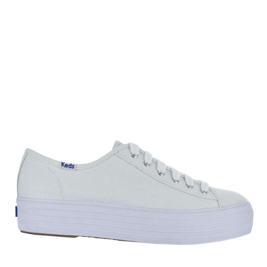 Women'S Shoes Keds | Keds Women'S Triple Kick Shoe In White