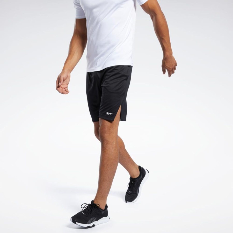 Men'S Apparel Reebok Apparel Men | Reebok Apparel Men'S Wor Comm Knit Short Reebok Training App Men Black