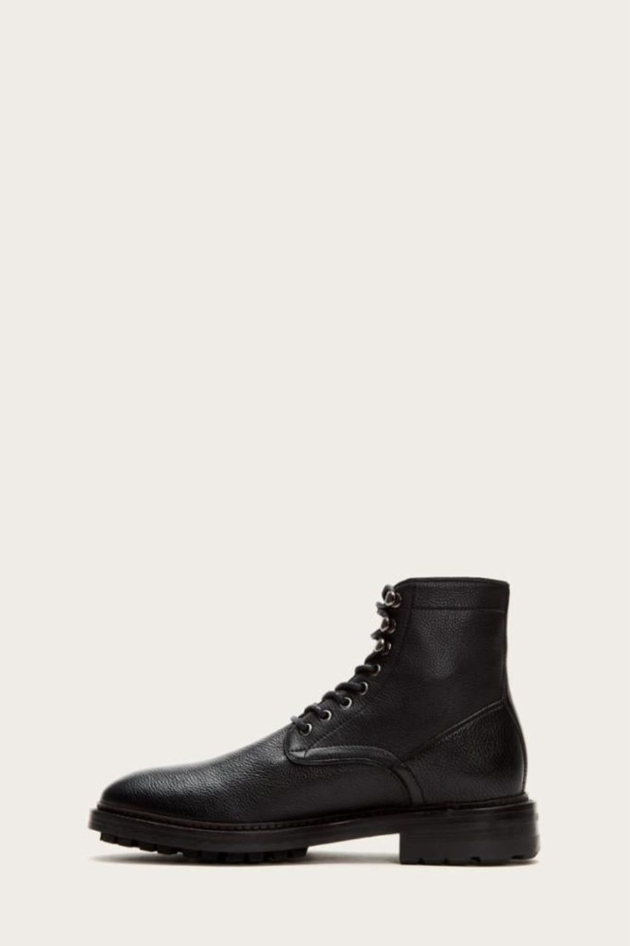 Men'S Shoes Frye Mens | Frye S Men'S 80834 Greyson Lace Up Black M