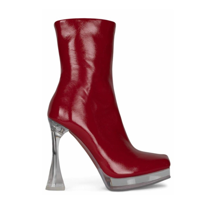 Women'S Shoes Jeffrey Campbell Women | Jeffrey Campbell Women'S Bel_Air_Cl Red M