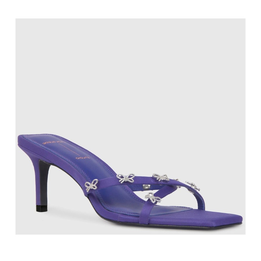 Women'S Shoes BLACK SUEDE STUDIO | Black Suede Studio Women'S Ari In Purple