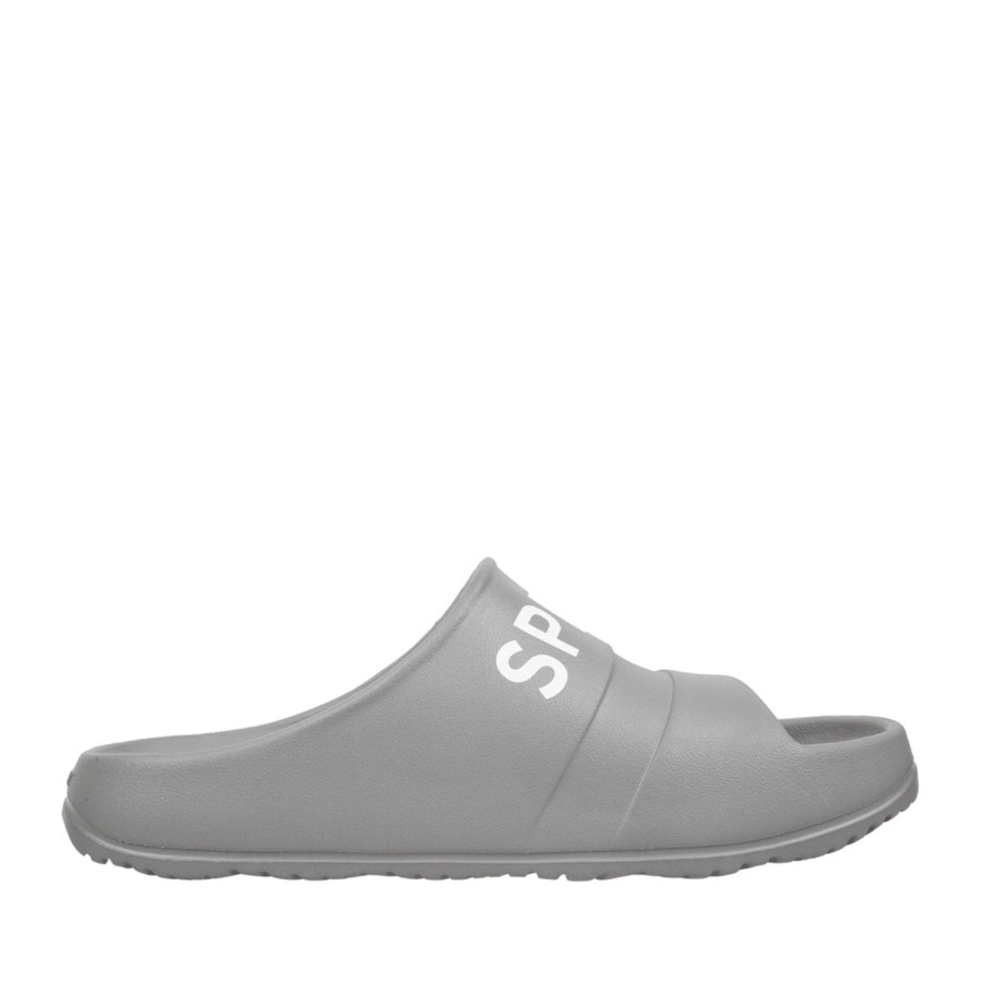 Men'S Shoes SPERRY | Sperry Men'S Float Slide In Grey