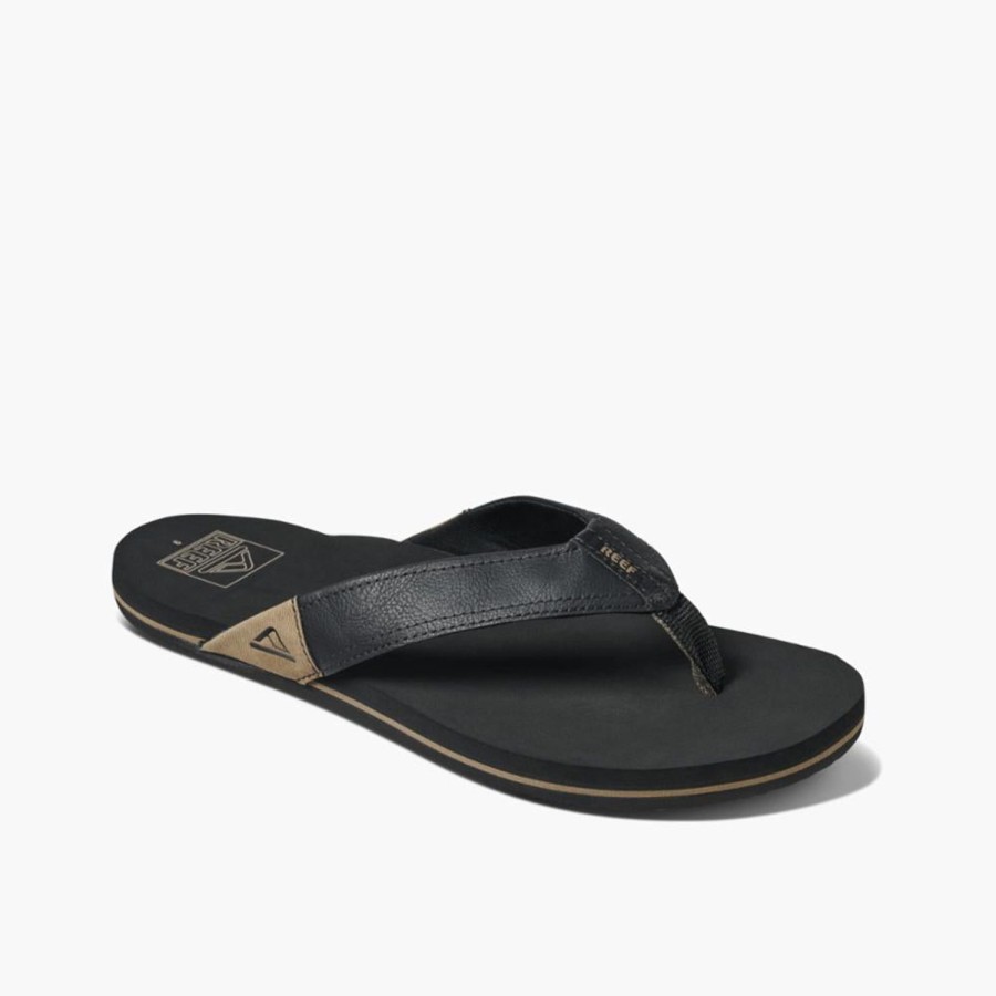 Men'S Shoes Reef Men | Reef Men'S Reef Newport Black M