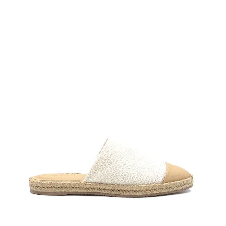 Women'S Shoes KAANAS | Kaanas Women'S Marbella Mule In Ivory