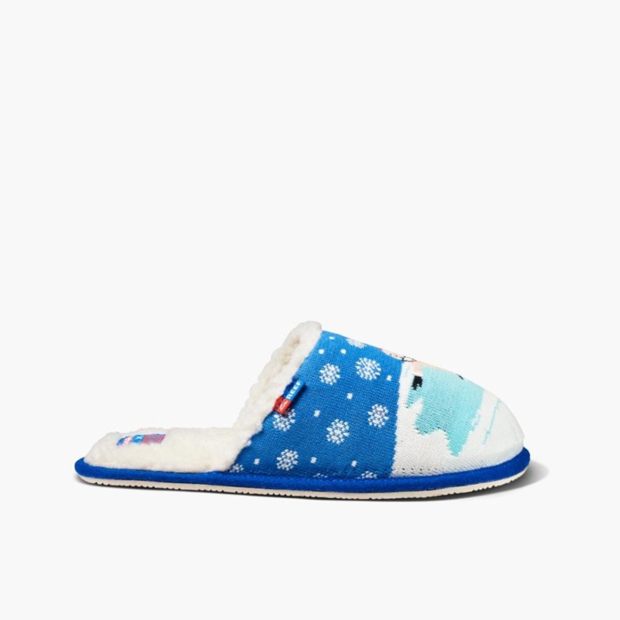 Men'S Shoes Reef Women | Reef Women'S Reef X Tipsy Elves Blue M