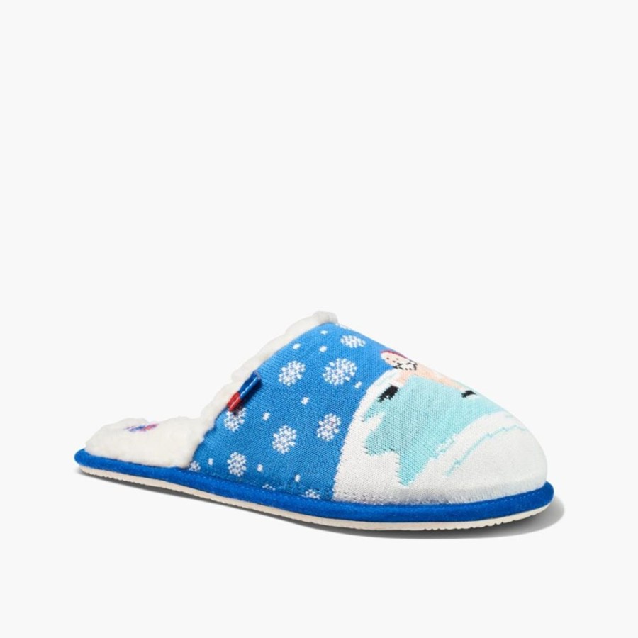 Men'S Shoes Reef Women | Reef Women'S Reef X Tipsy Elves Blue M