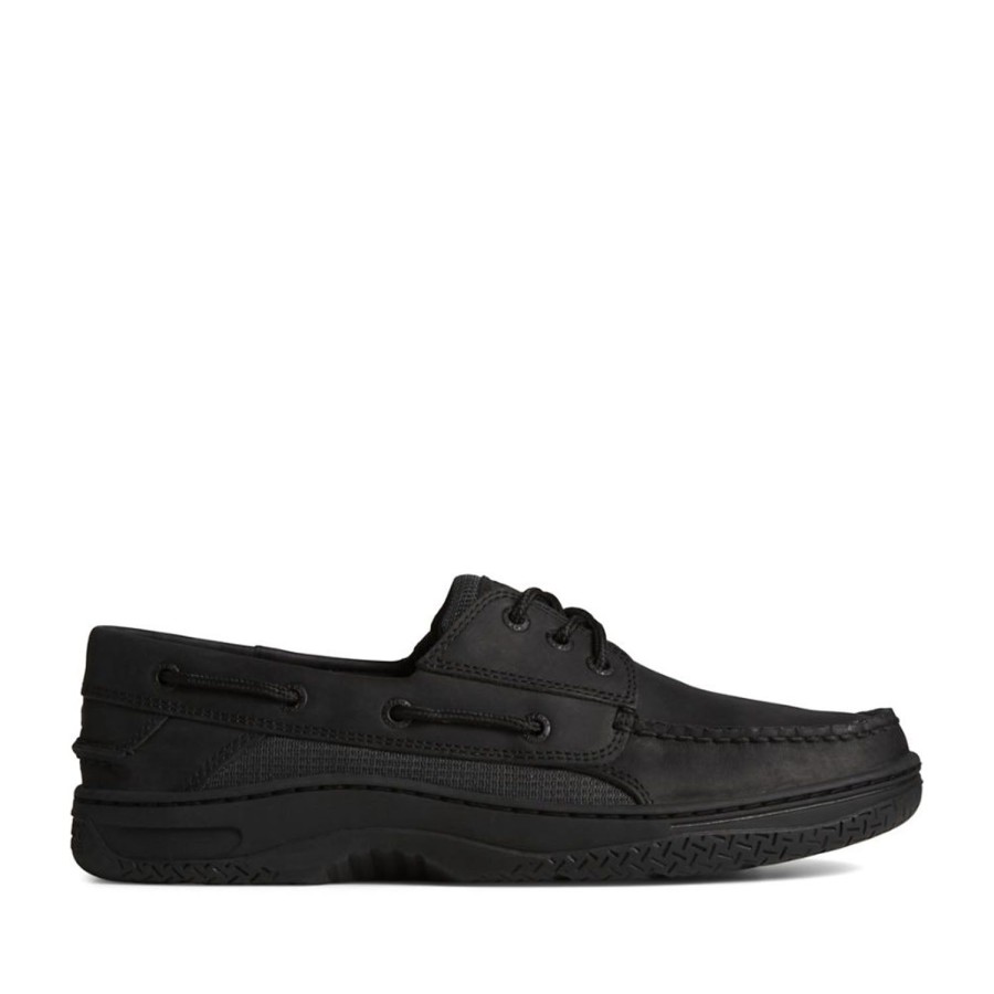 Men'S Shoes Sperry | Sperry Men'S Billfish 3-Eye In Black