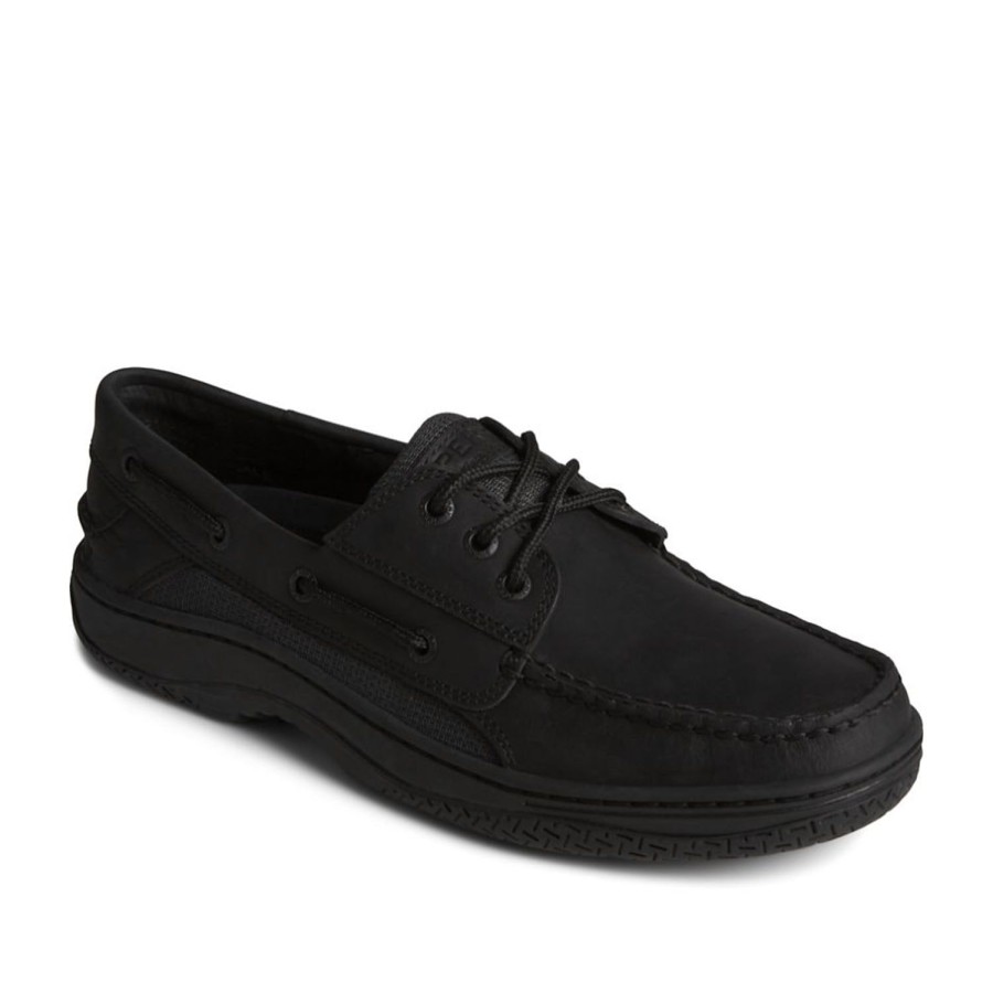 Men'S Shoes Sperry | Sperry Men'S Billfish 3-Eye In Black