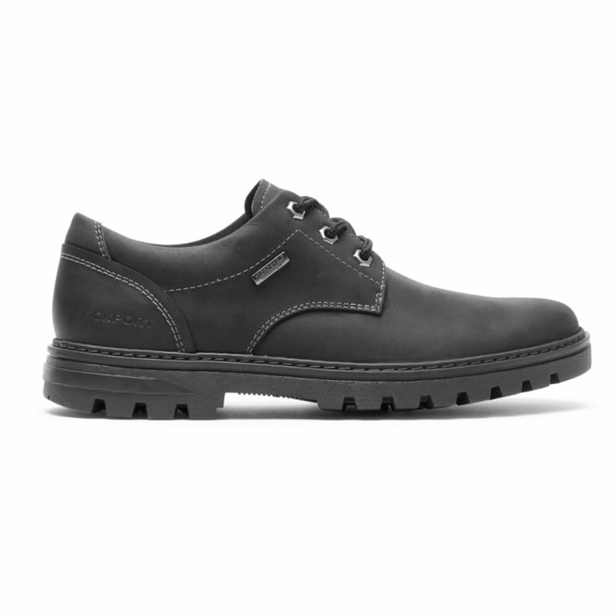 Men'S Shoes Rockport Men | Rockport Men'S Pt Ox Weather Or Not Black M