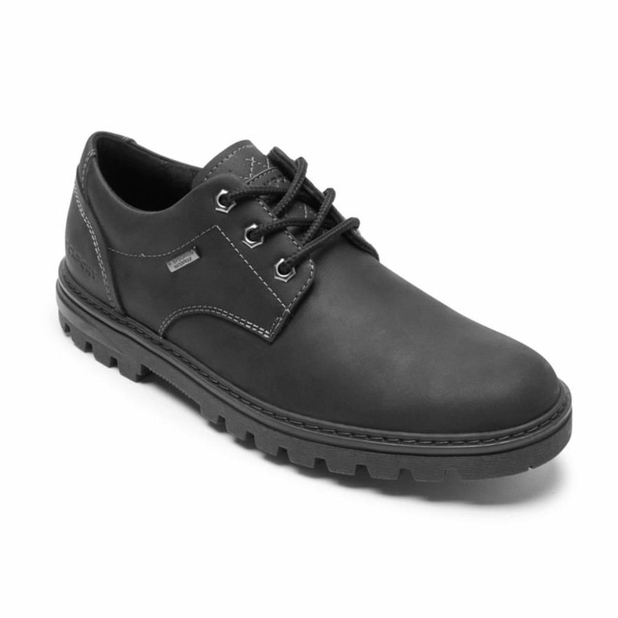 Men'S Shoes Rockport Men | Rockport Men'S Pt Ox Weather Or Not Black M