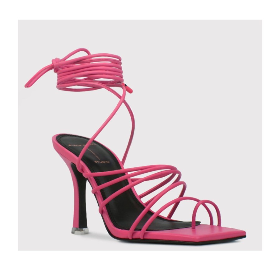 Women'S Shoes BLACK SUEDE STUDIO | Black Suede Studio Women'S Luisa In Pink Yarrow