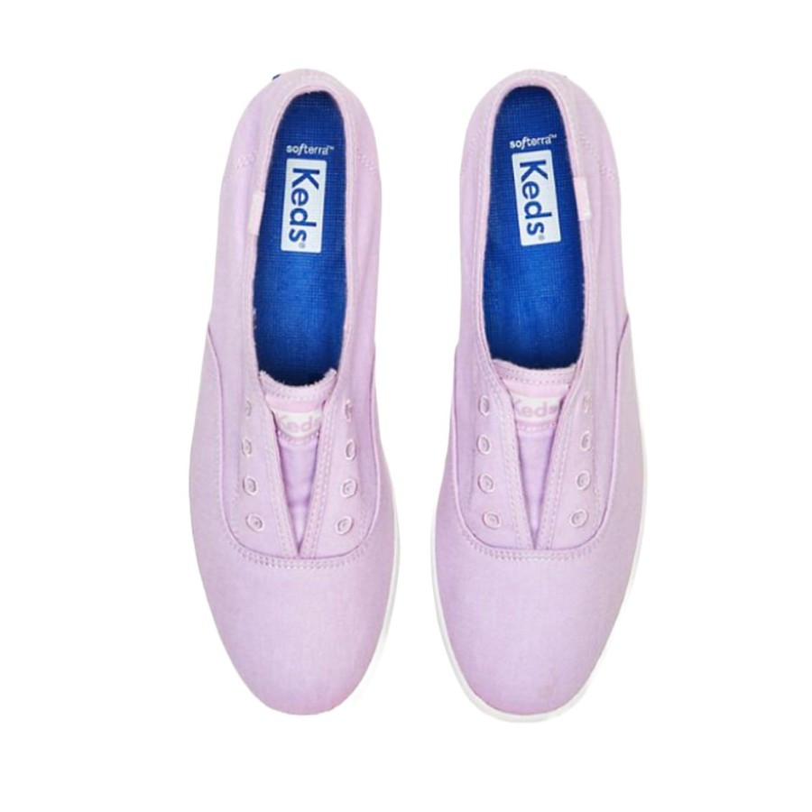 Women'S Shoes Keds | Keds Women'S Chillax Twill In Lilac