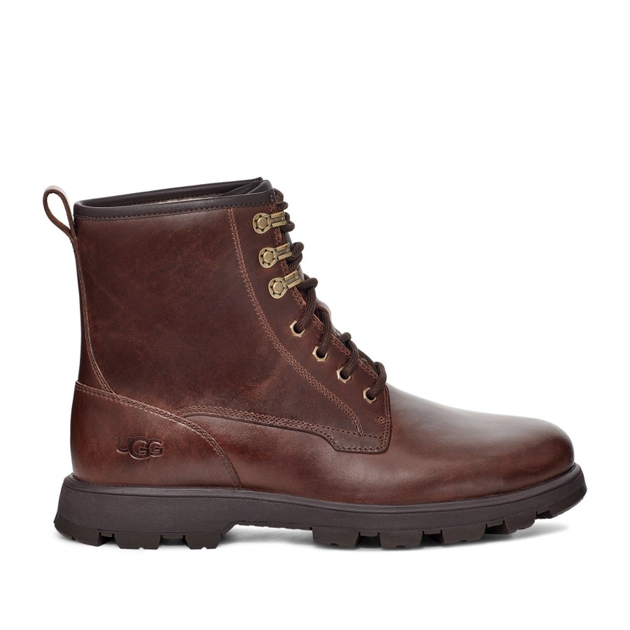 Men'S Shoes UGG | Ugg Men'S Kirkson In Chestnut Leather