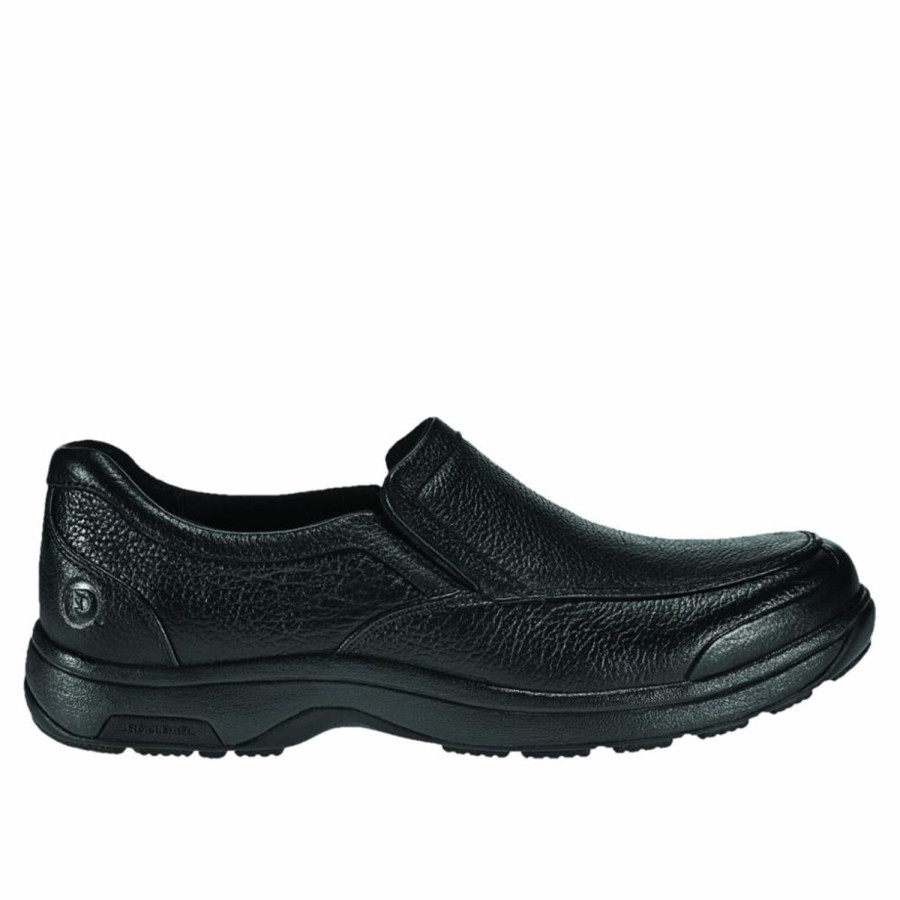 Men'S Shoes Dunham | Dunham Men'S Battery Park Slip-On 8000 Black B