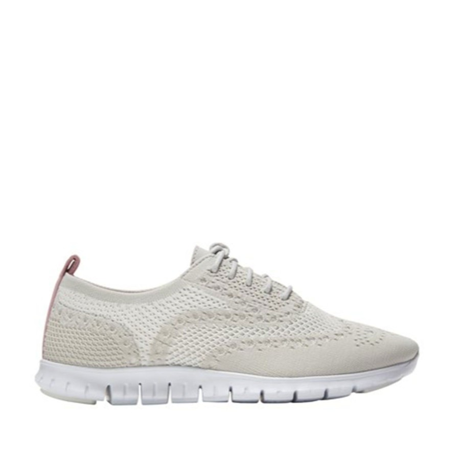 Women'S Shoes Cole Haan | Cole Haan Women'S Zerogrand Stitchlite Oxford In Oyster Mushroom