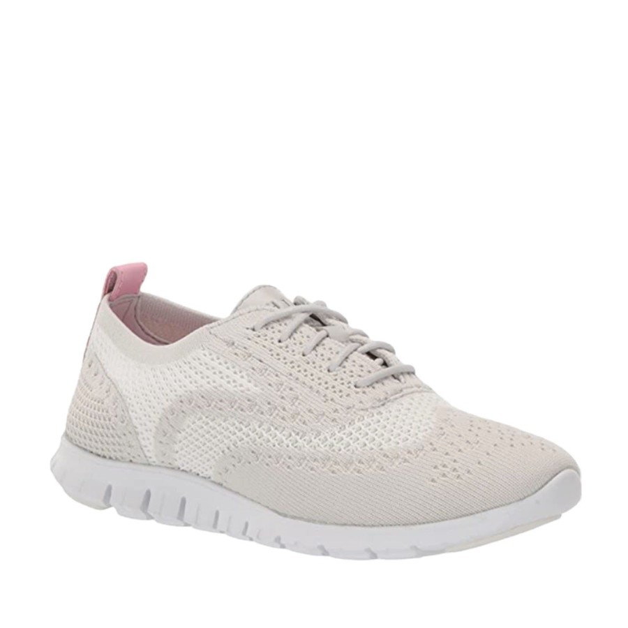 Women'S Shoes Cole Haan | Cole Haan Women'S Zerogrand Stitchlite Oxford In Oyster Mushroom