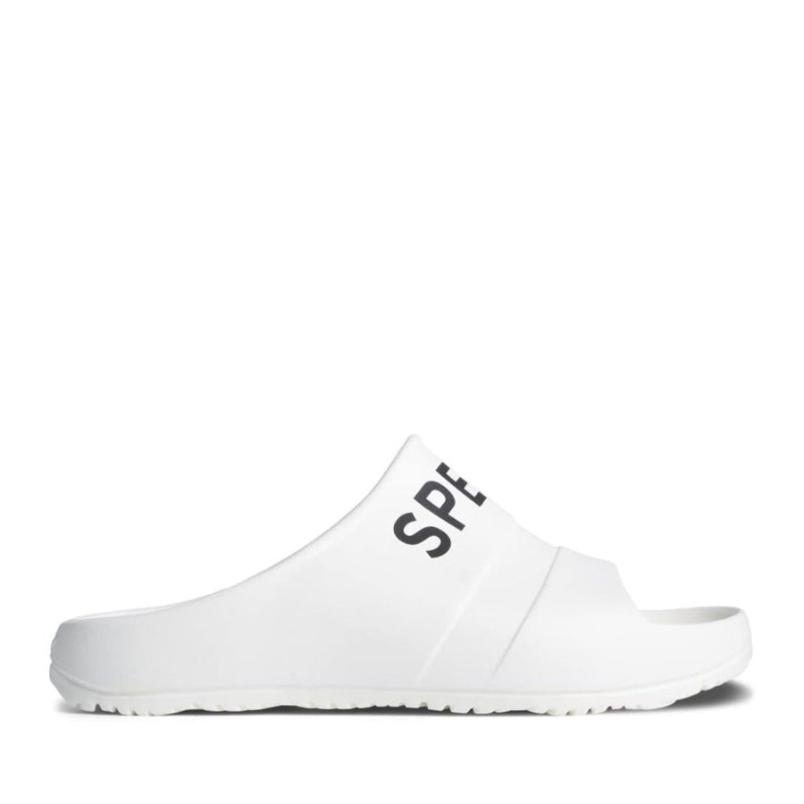 Men'S Shoes SPERRY | Sperry Men'S Float Slide In White