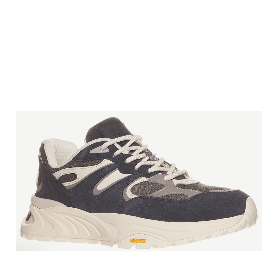 Men'S Shoes PALLADIUM | Palladium Men'S Pallavortex Jogger In Blue/Grey