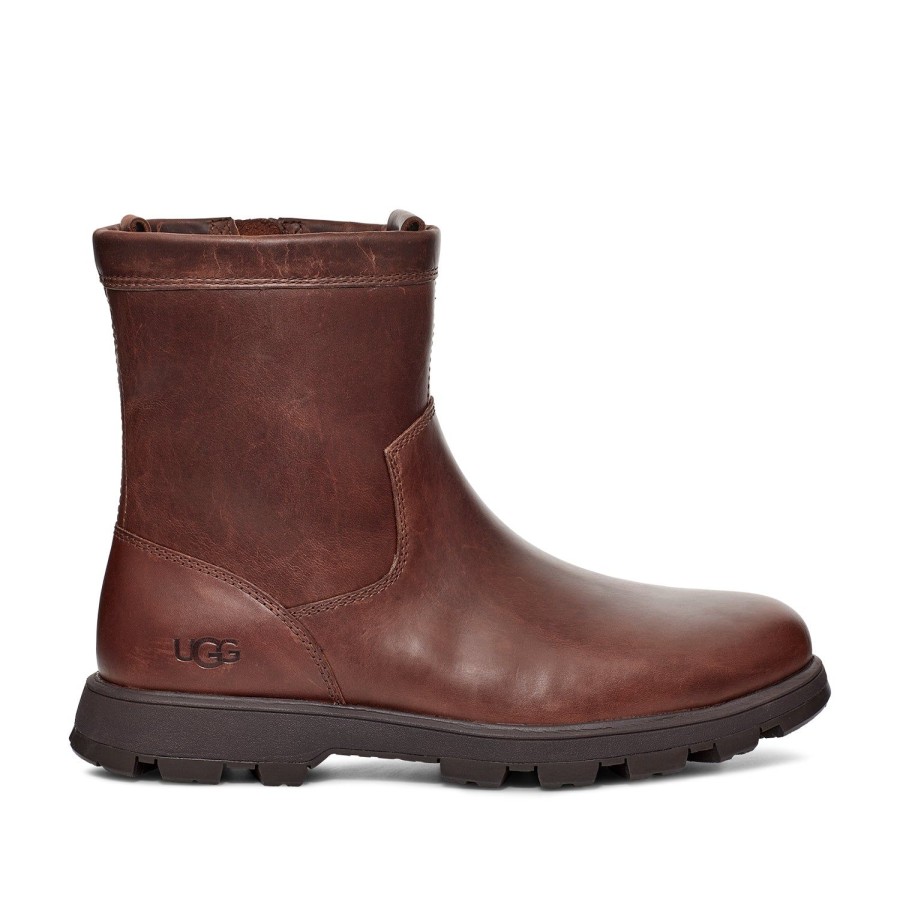 Men'S Shoes UGG | Ugg Men'S Kennen In Chestnut Leather