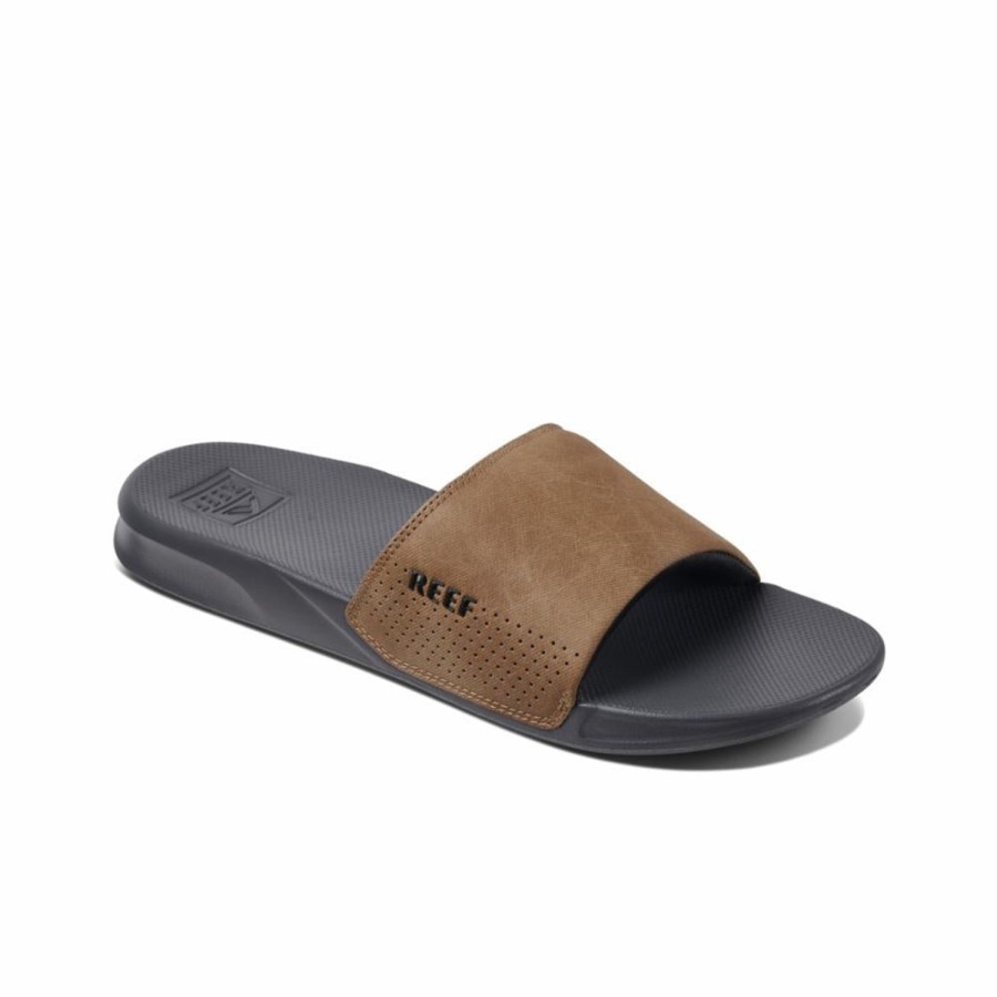 Men'S Shoes Reef Men | Reef Men'S Reef One Slide Grey M