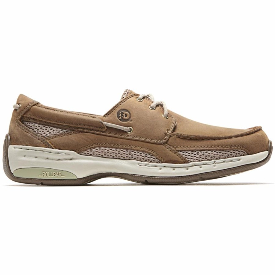 Men'S Shoes Dunham | Dunham Men'S Captain Boat Shoe Waterford Brown D