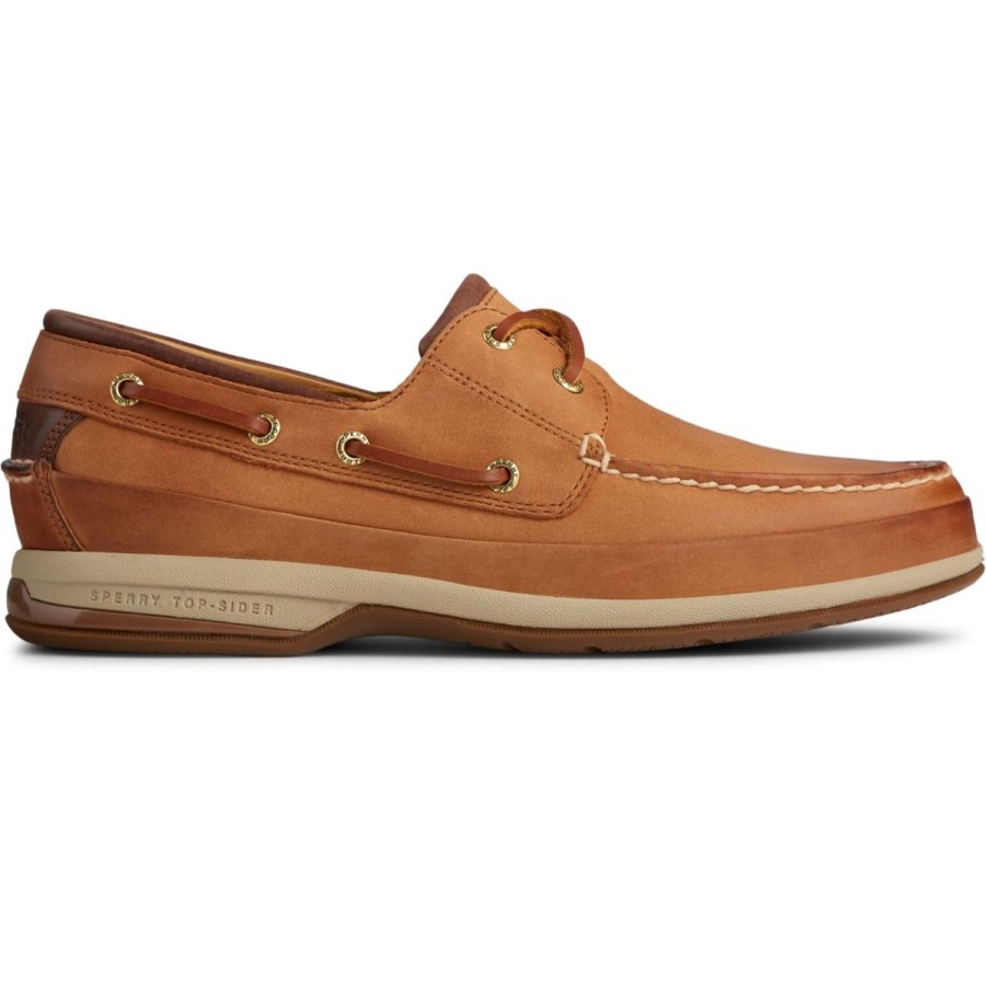 Men'S Shoes Sperry | Sperry Men'S Gold Boat W/ Asv In Cymbal