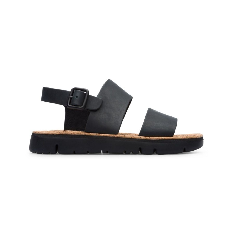 Women'S Shoes Camper | Camper Women'S Oruga Sandal In Black