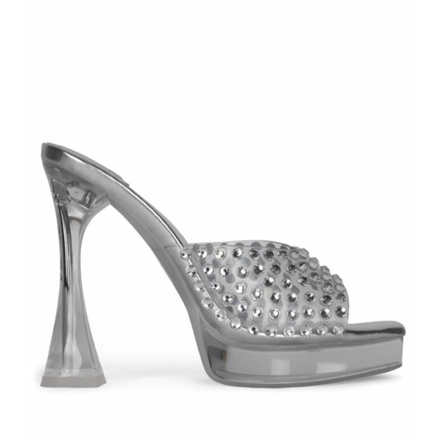 Women'S Shoes Jeffrey Campbell Women | Jeffrey Campbell Women'S Tianna_Jwl Silver M