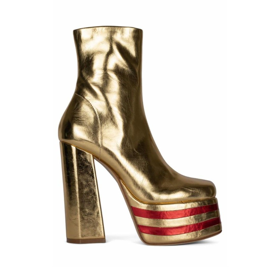 Women'S Shoes Jeffrey Campbell Women | Jeffrey Campbell Women'S Just_Dance Gold M