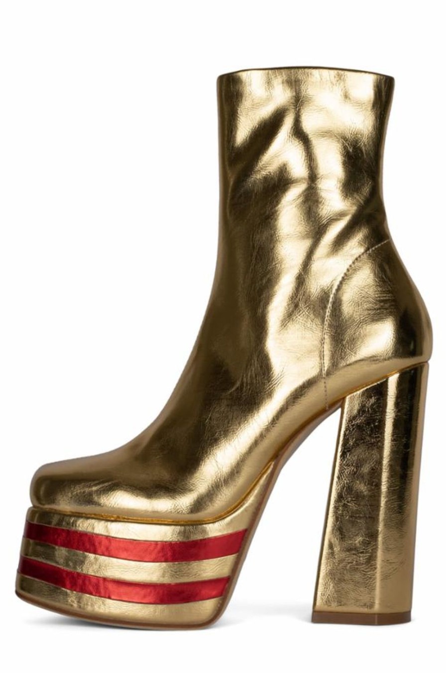 Women'S Shoes Jeffrey Campbell Women | Jeffrey Campbell Women'S Just_Dance Gold M