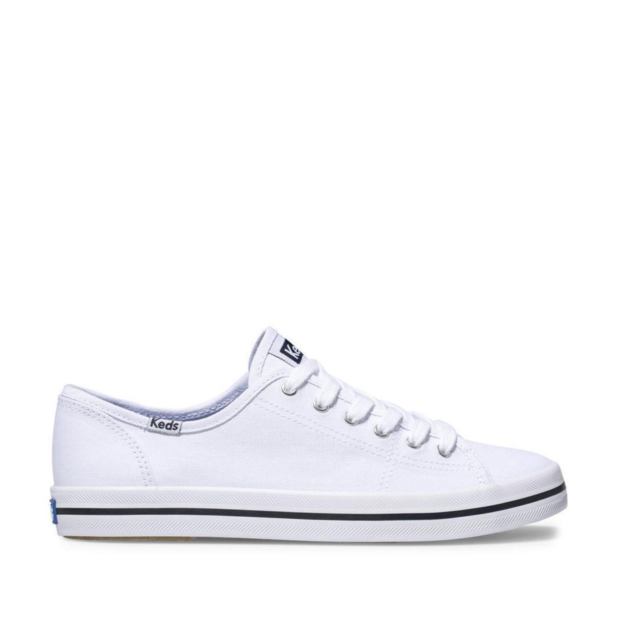 Women'S Shoes Keds | Keds Women'S Kickstart Seasonal In White