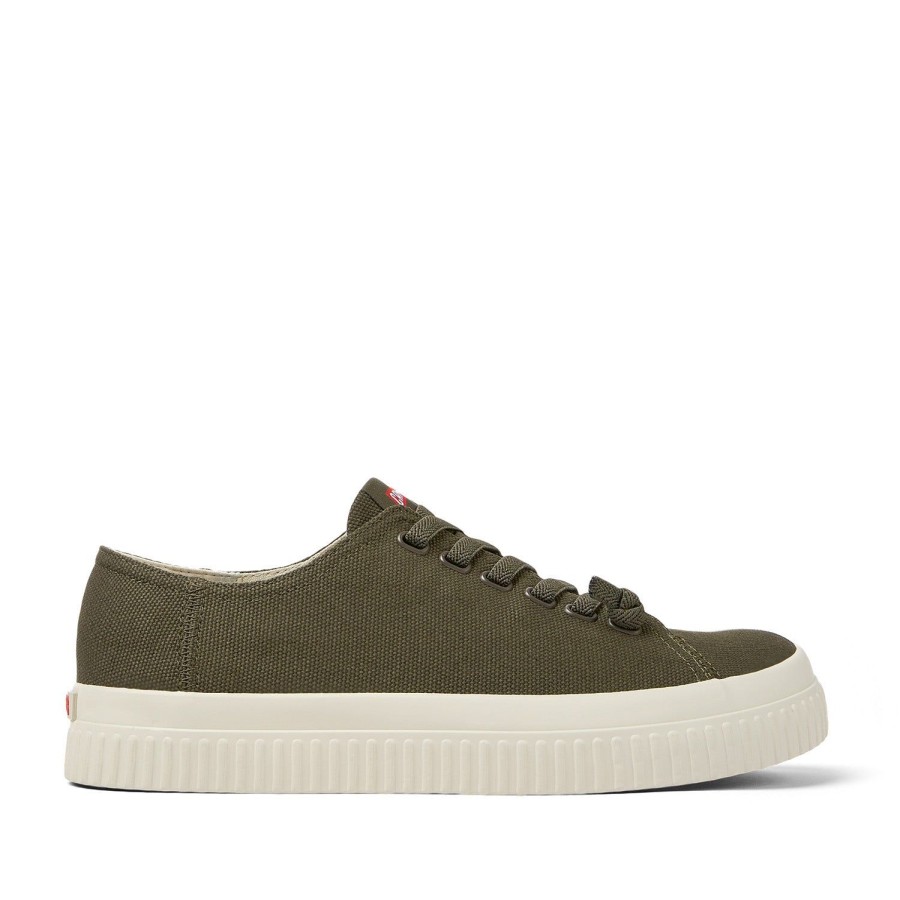 Men'S Shoes Camper | Camper Men'S Peu Roda In Dark Green