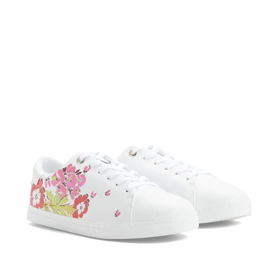 Women'S Shoes TED BAKER | Ted Baker Women'S Maylar In White/Pink