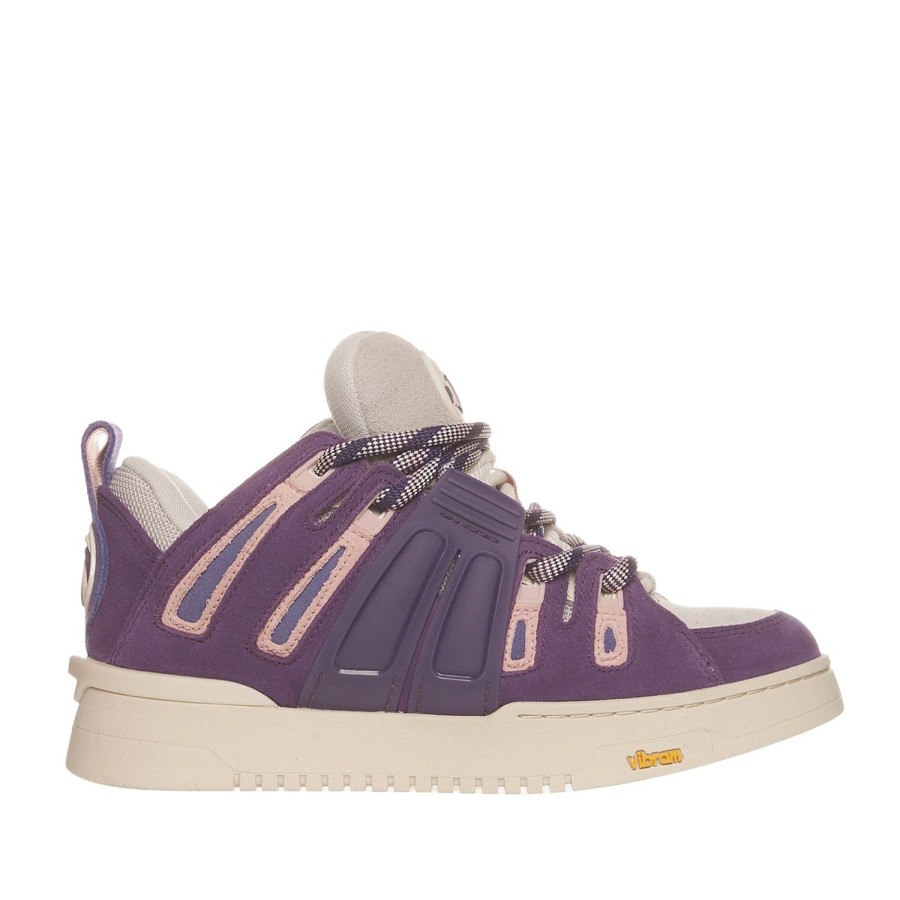 Women'S Shoes PALLADIUM | Palladium Women'S Pallablast St Tot In Purple/Pink/White