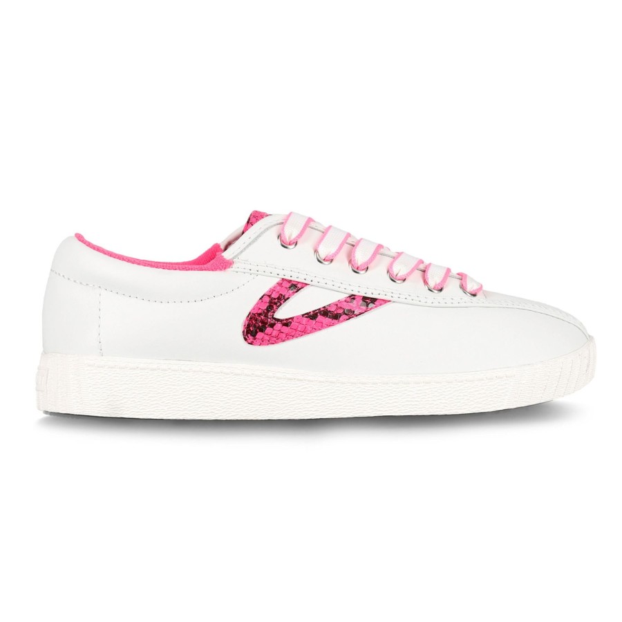 Women'S Shoes TRETORN | Tretorn Women'S Nylite 39 Plus In White Pink