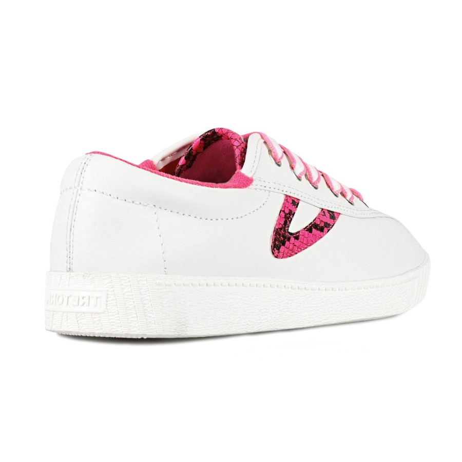 Women'S Shoes TRETORN | Tretorn Women'S Nylite 39 Plus In White Pink