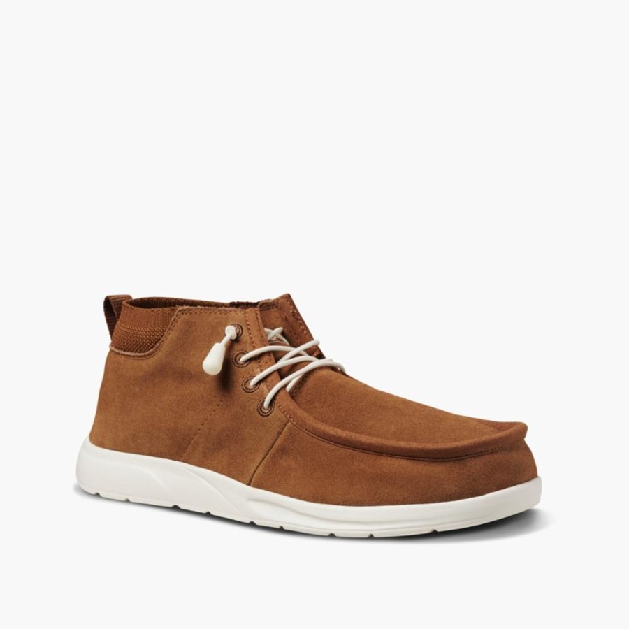 Men'S Shoes Reef Men | Reef Men'S Cushion Coast Mid Se Brown M