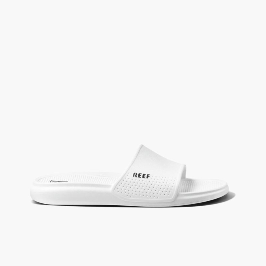 Men'S Shoes Reef Men | Reef Men'S Oasis Slide White M