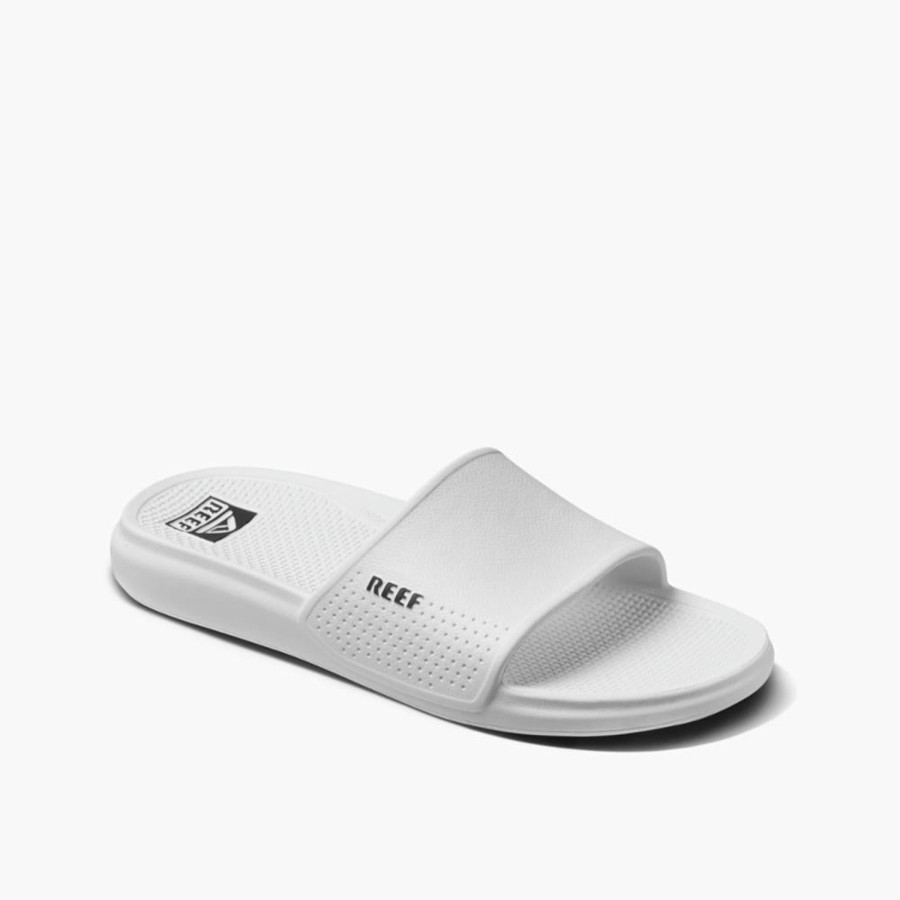 Men'S Shoes Reef Men | Reef Men'S Oasis Slide White M