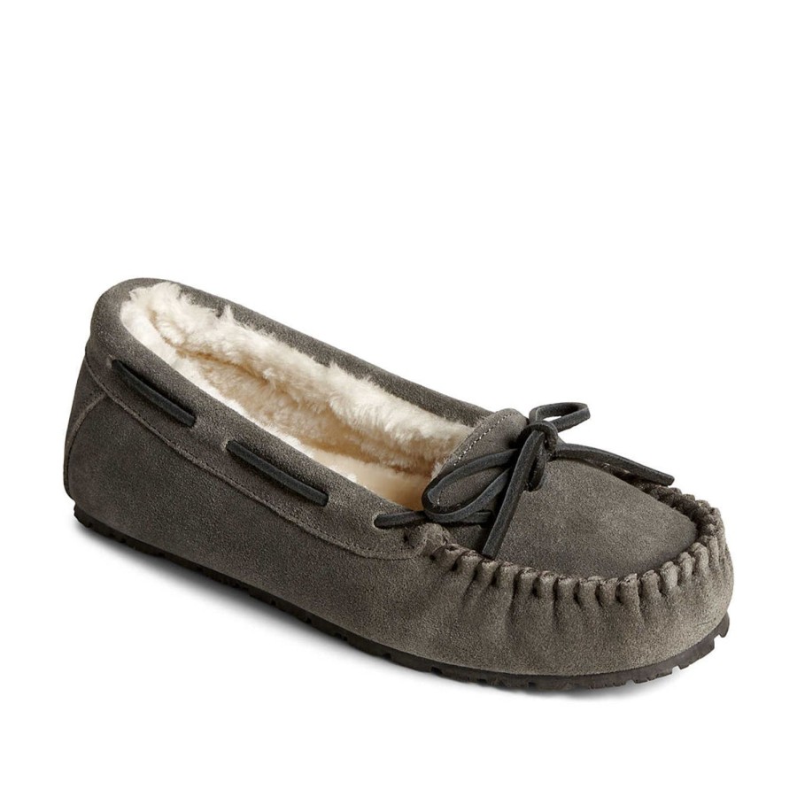 Women'S Shoes SPERRY | Sperry Women'S Reina Junior Slipper In Grey