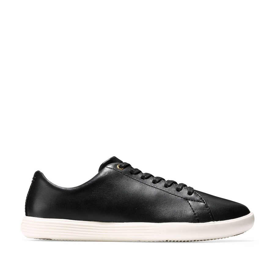 Women'S Shoes Cole Haan | Cole Haan Women'S Grand Crosscourt Ii In Black/White